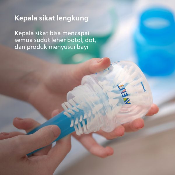Philips Avent Bottle and Teat Brush / Sikat Botol Susu dan Dot Bayi - Image 3