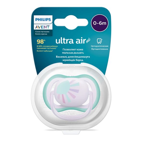 Philips AVENT Soother Soft Pacifier  / Empeng Avent Ultra Air - Image 3