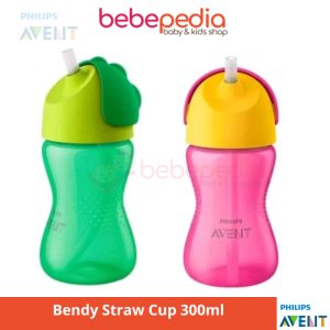 Philips Avent Bendy Straw Cup 10oz Single 300ML Singel