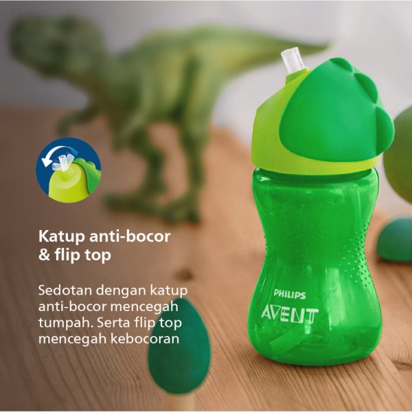 Philips Avent Bendy Straw Cup 10oz Single 300ML Singel - Image 4